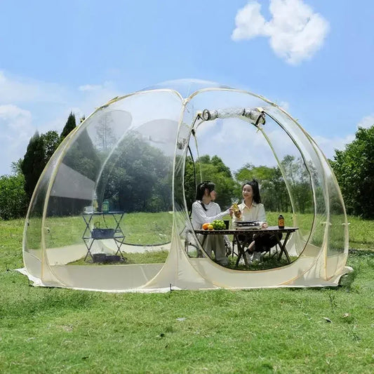 Tente bulle transparente