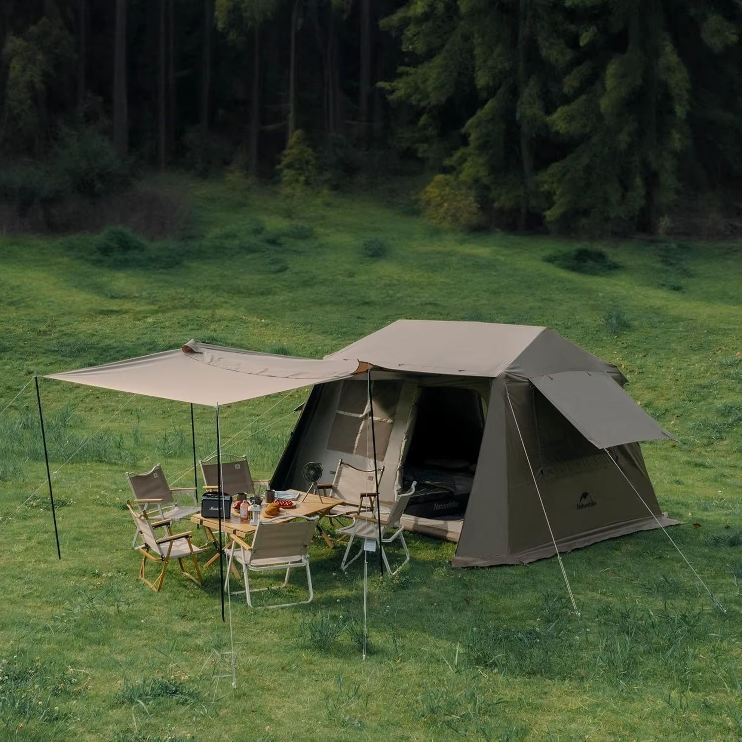 Tente camping 4 places outdoor
