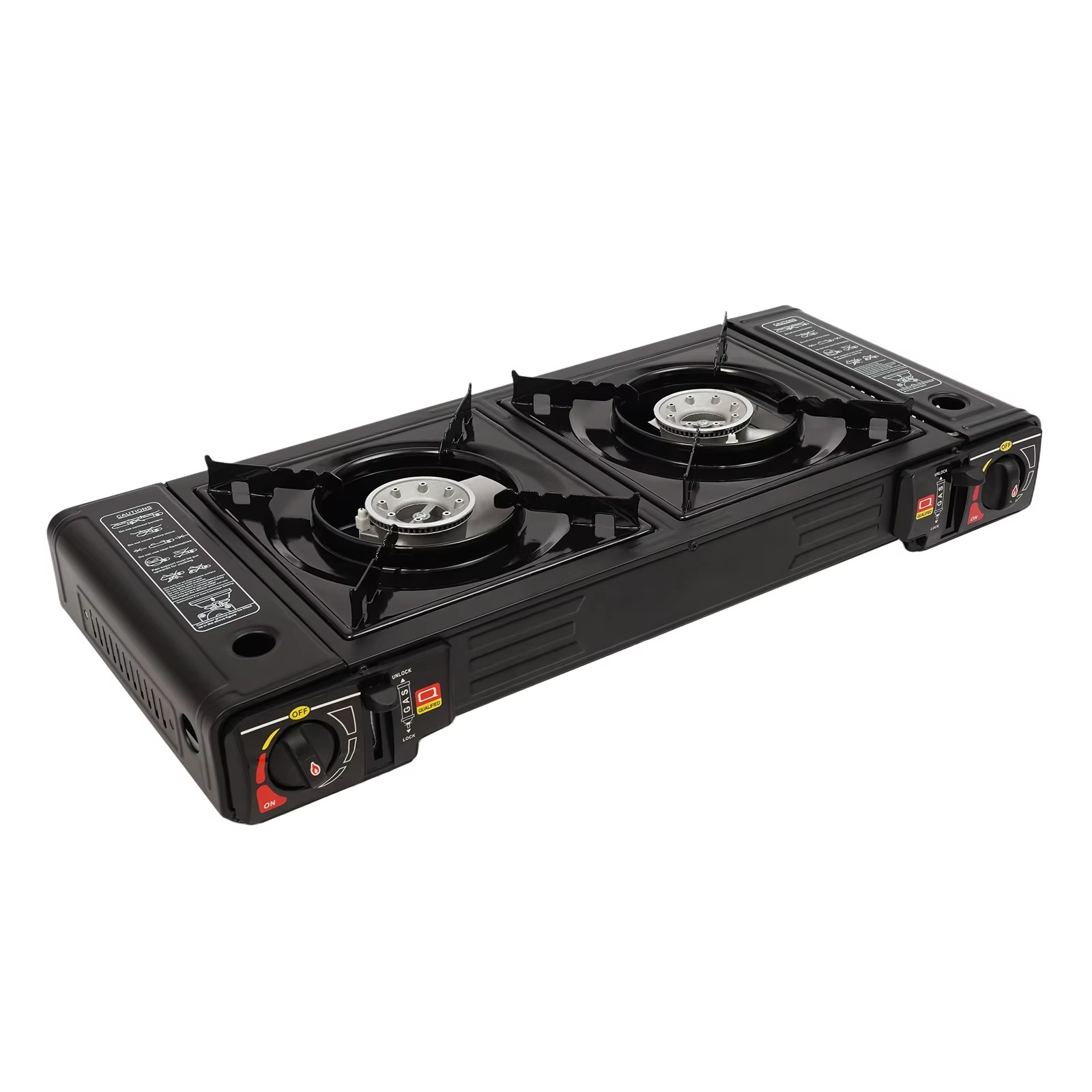 Réchaud à gaz 2 brûleurs