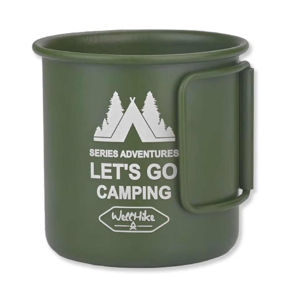 Tasse Camping verte