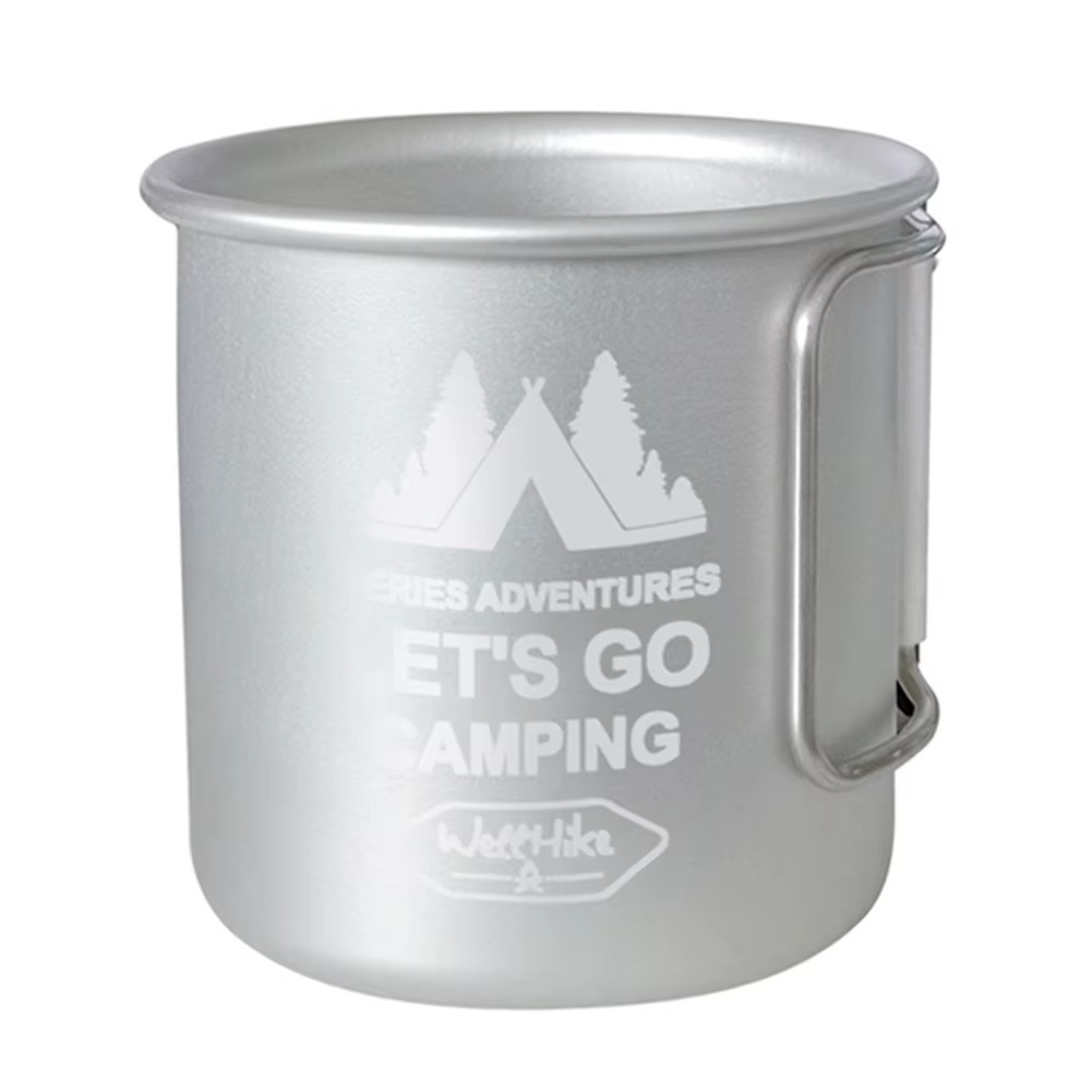 Tasse Camping argent