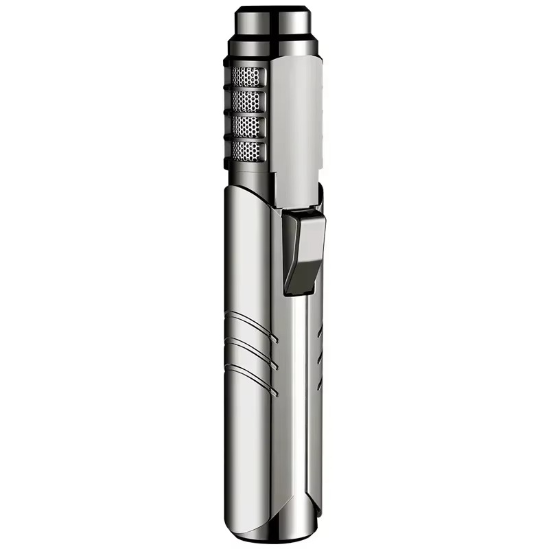 Briquet Chalumeau Puissant gris
