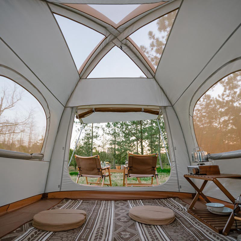 Tente gonflable pour camping 