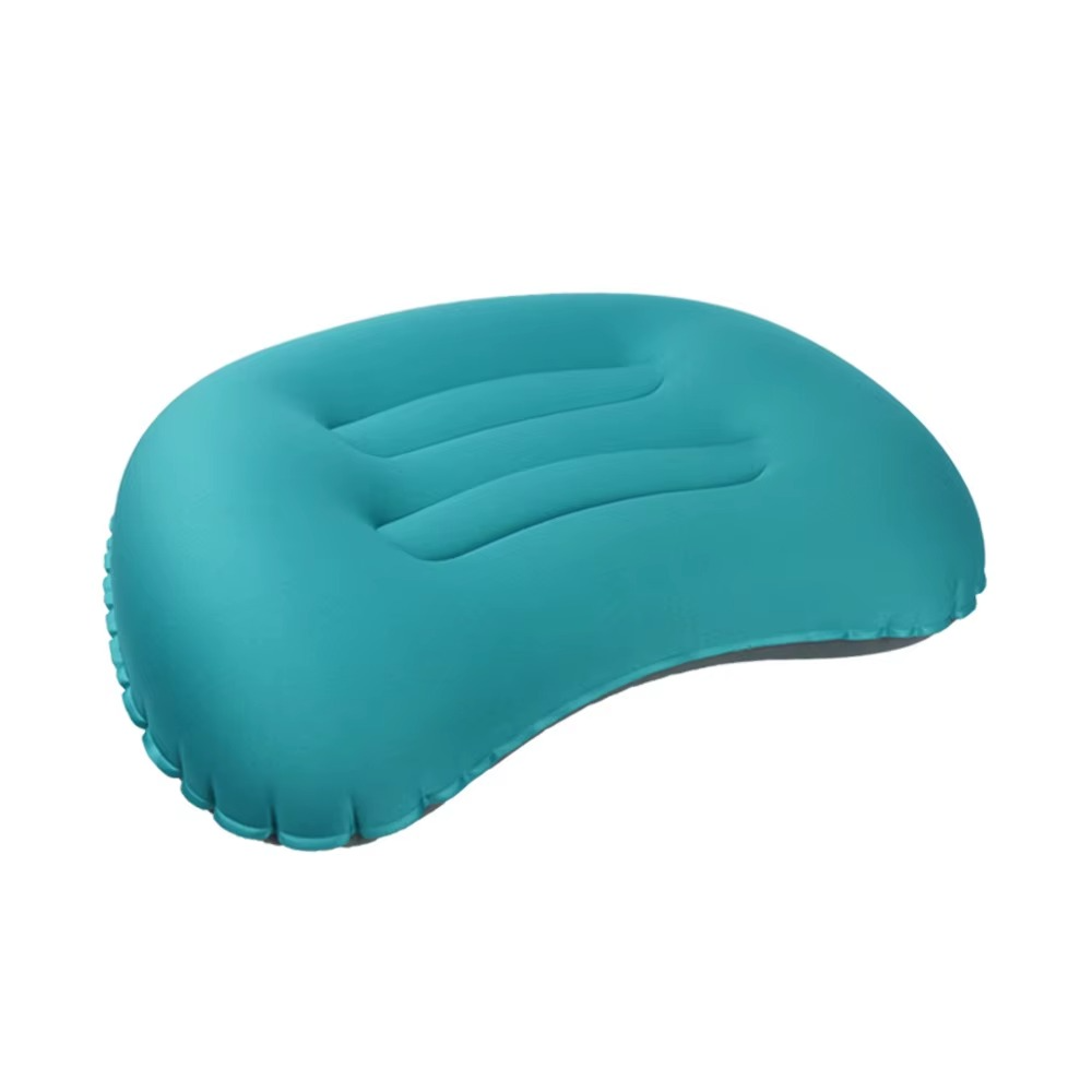 Oreiller gonflable vert