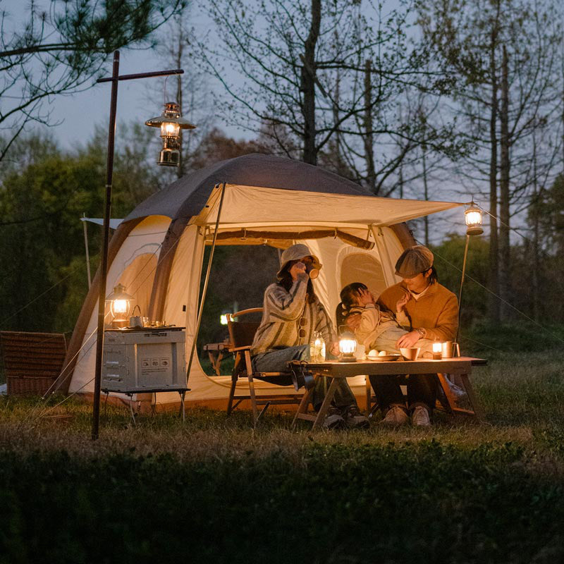 Tente gonflable camping "Pump And Camp"