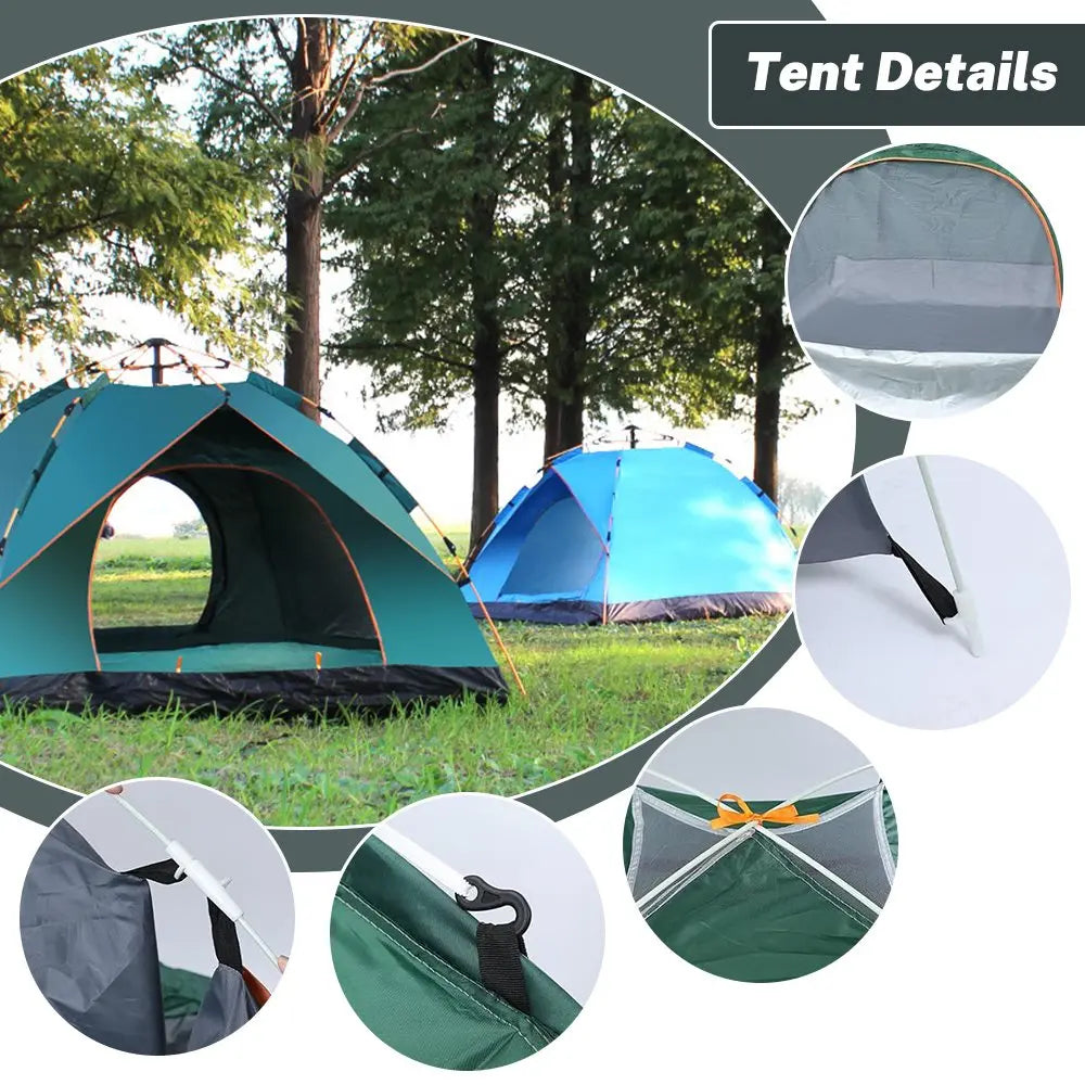 Tente de camping légère "BreezeTent"