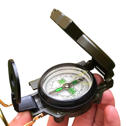 Boussole de pouce rétro pour enfants,montre de poche,métal,boussole d Boussole de pouce rétro pour enfants,montre de poche,métal,boussole d