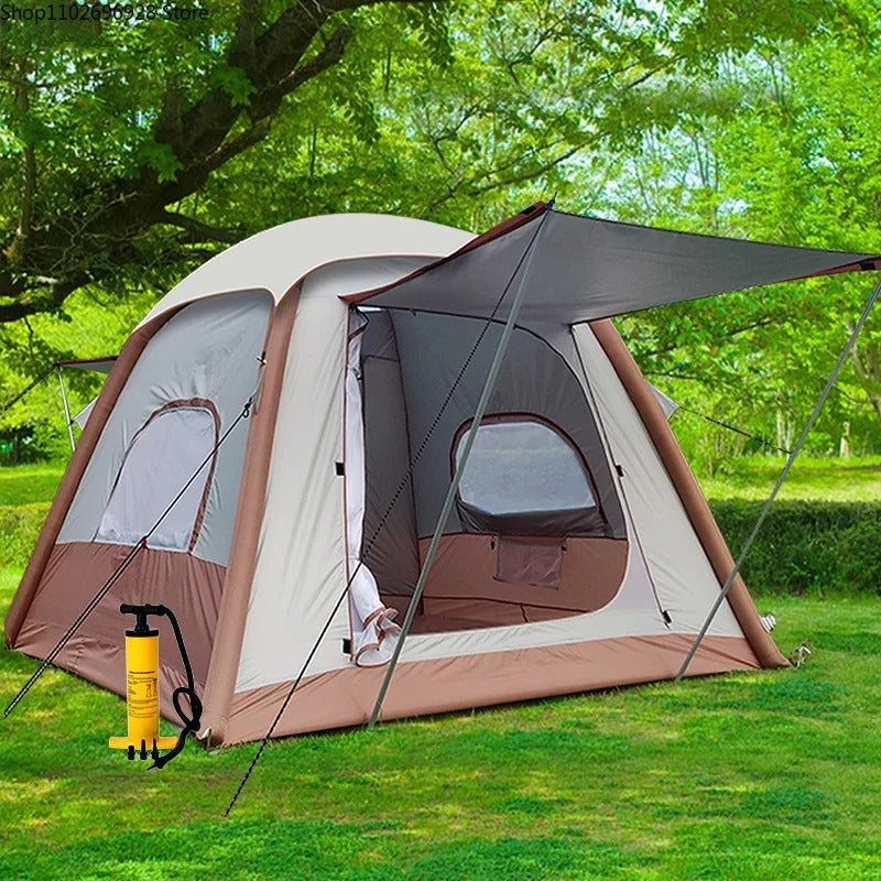 Tente camping gonflable "Refuge" | Tentes légères