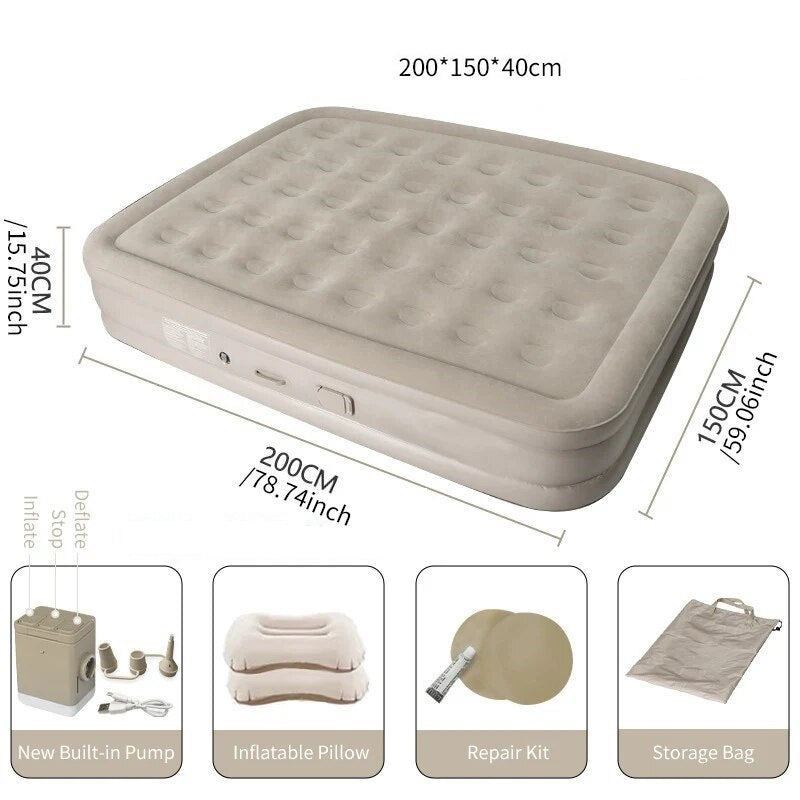 Matelas autogonflant 2 personnes