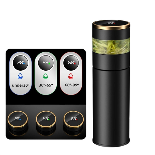 Gourde isotherme infuseur