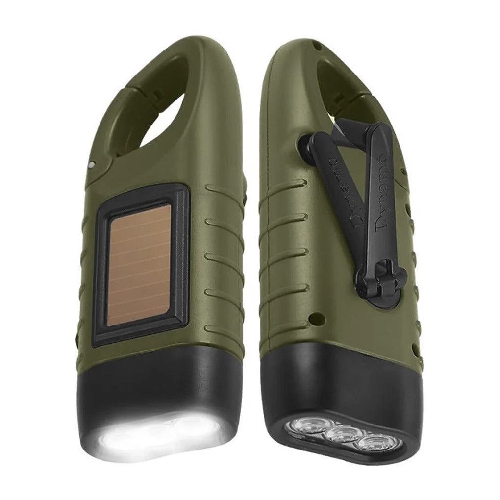 Lampe de poche dynamo camping